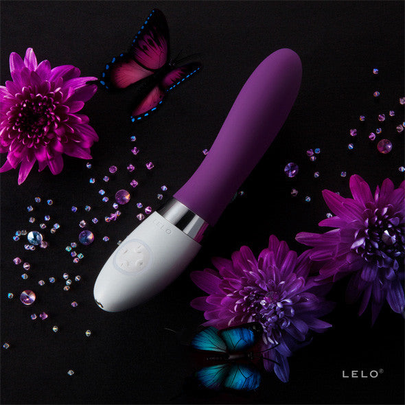 LELO - Liv 2 G-Spot Vibrator (Plum) -  G Spot Dildo (Vibration) Rechargeable  Durio.sg