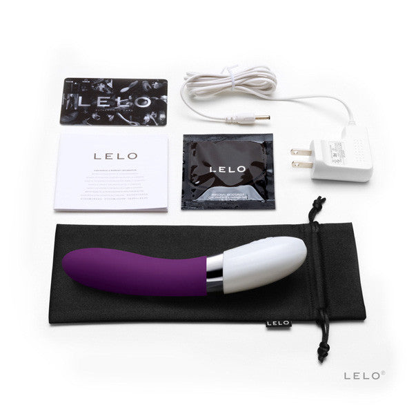LELO - Liv 2 G-Spot Vibrator (Plum) -  G Spot Dildo (Vibration) Rechargeable  Durio.sg