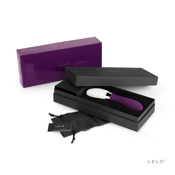 LELO - Liv 2 G-Spot Vibrator (Plum) -  G Spot Dildo (Vibration) Rechargeable  Durio.sg