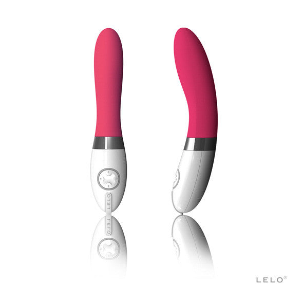 LELO - Liv G-Spot Vibrator (Cerise) -  G Spot Dildo (Vibration) Rechargeable  Durio.sg