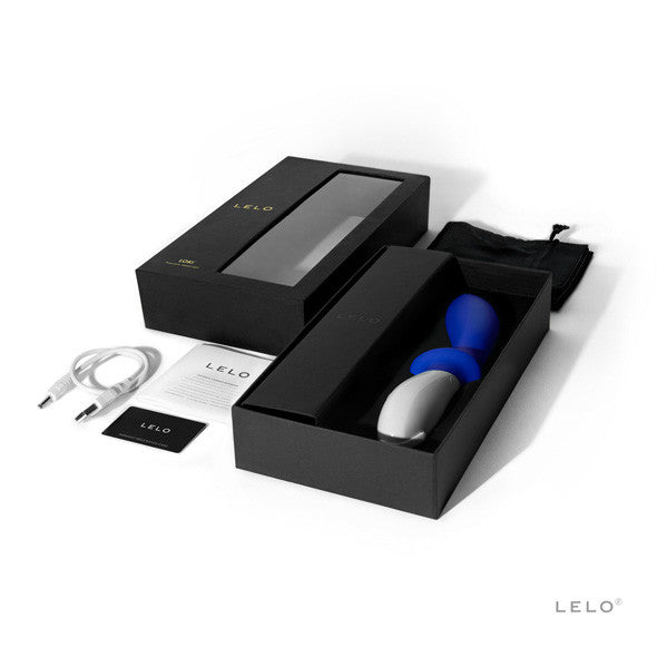 LELO - Loki Prostate Massager (Federal Blue) -  Prostate Massager (Vibration) Rechargeable  Durio.sg