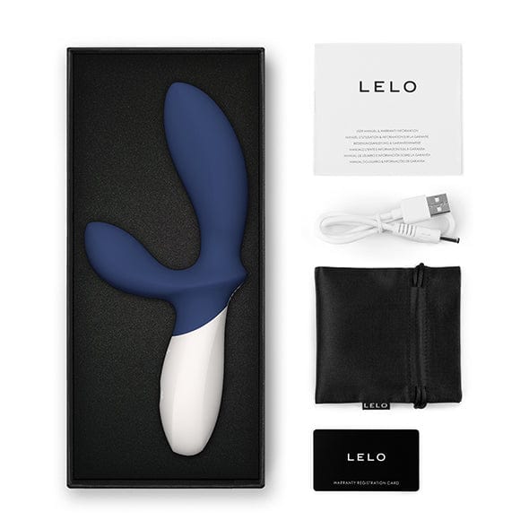 LELO - Loki Wave 2 Prostate Massager (Base Blue) -  Prostate Massager (Vibration) Rechargeable  Durio.sg