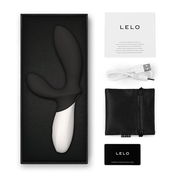 LELO - Loki Wave 2 Prostate Massager (Black) -  Prostate Massager (Vibration) Rechargeable  Durio.sg