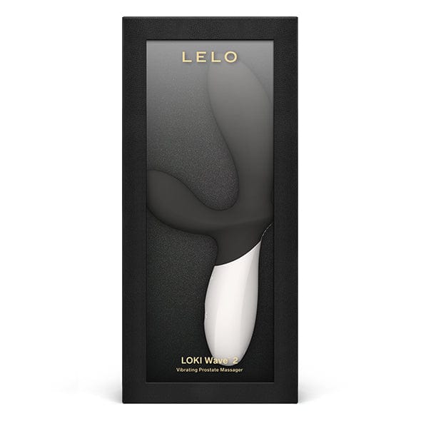 LELO - Loki Wave 2 Prostate Massager (Black) -  Prostate Massager (Vibration) Rechargeable  Durio.sg