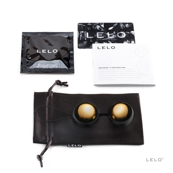 LELO - Luna Beads Kegel Balls (Gold) -  Kegel Balls (Non Vibration)  Durio.sg