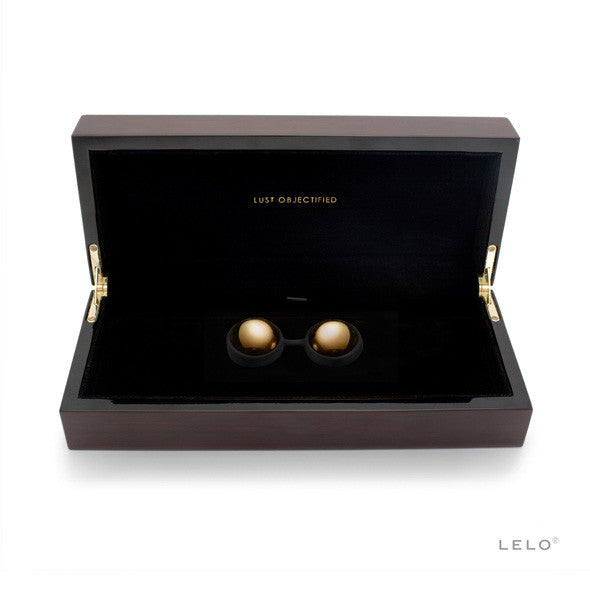 LELO - Luna Beads Kegel Balls (Gold) -  Kegel Balls (Non Vibration)  Durio.sg