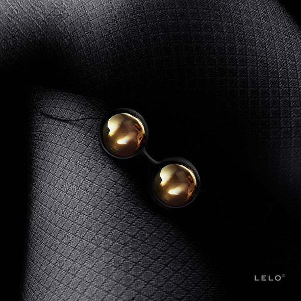 LELO - Luna Beads Kegel Balls (Gold) -  Kegel Balls (Non Vibration)  Durio.sg