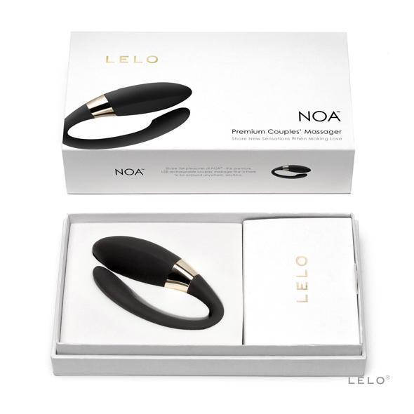 LELO - Noa Couple's Vibrator (Black) -  Couple's Massager (Vibration) Rechargeable  Durio.sg