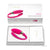 LELO - Noa Couple's Vibrator (Cerise) -  Couple's Massager (Vibration) Rechargeable  Durio.sg