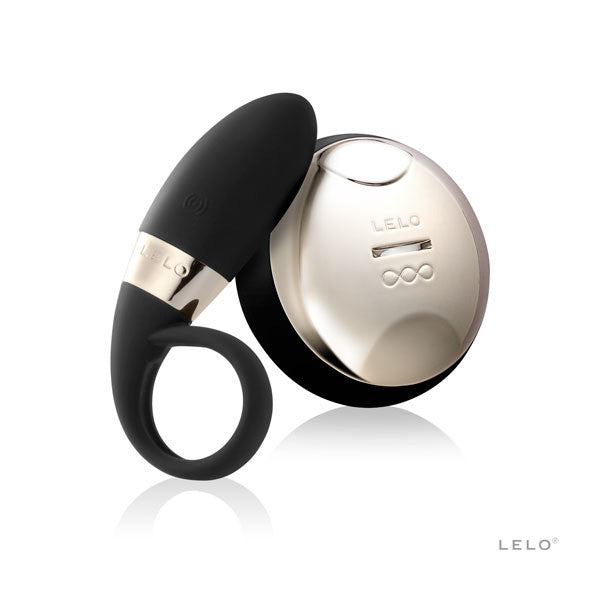 LELO - Oden 2 Remote Control Vibrating Cock Ring (Black) -  Remote Control Cock Ring (Vibration) Rechargeable  Durio.sg