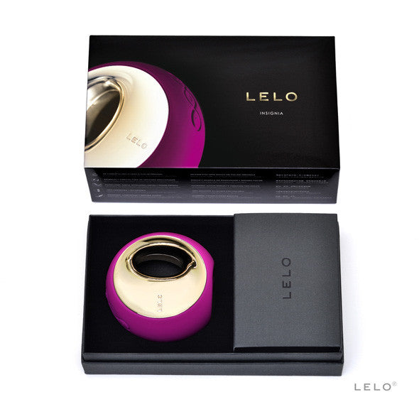 LELO - Ora 2 Vibrating Clit Massager  (Deep Rose) -  Clit Massager (Vibration) Rechargeable  Durio.sg