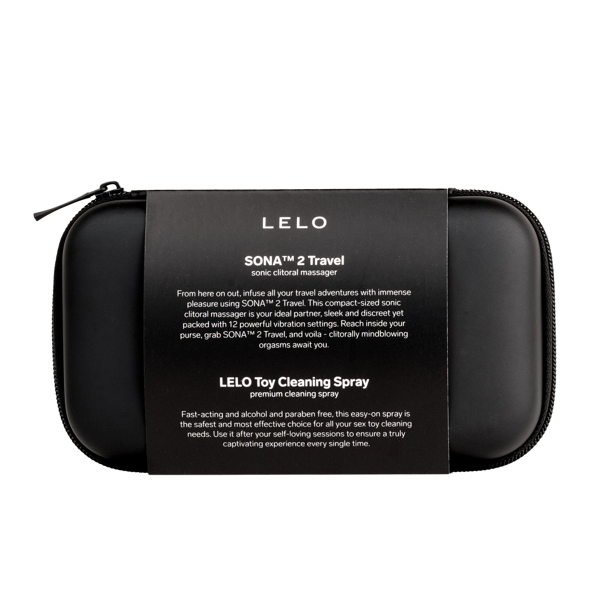 LELO - Pleasure On The Go Kit A Sona 2 Sonic Clitoral Massager with Toy Cleaner -  Clit Massager (Vibration) Rechargeable  Durio.sg
