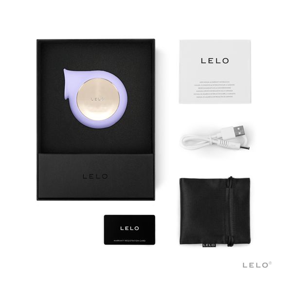 LELO - Sila Sonic Clitoral Air Stimulator (Lilac) -  Clit Massager (Vibration) Rechargeable  Durio.sg