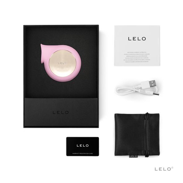 LELO - Sila Sonic Clitoral Air Stimulator (Pink) -  Clit Massager (Vibration) Rechargeable  Durio.sg