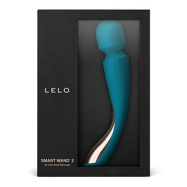 LELO - Smart Wand Massager 2 Medium (Ocean Blue) -  Wand Massagers (Vibration) Rechargeable  Durio.sg