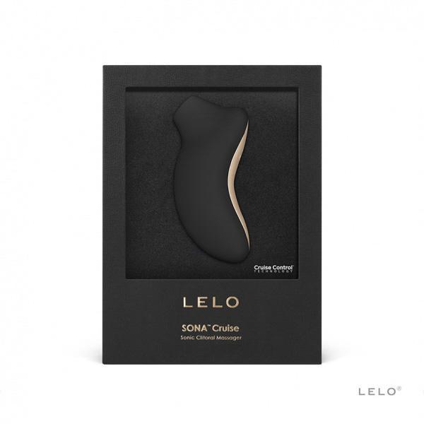 LELO - Sona Cruise Sonic Clit Massager (Black) -  Clit Massager (Vibration) Rechargeable  Durio.sg