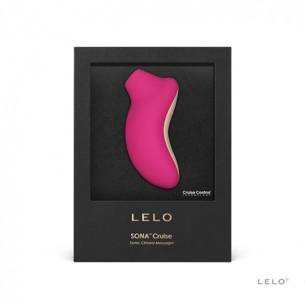 LELO - Sona Cruise Sonic Clit Massager (Cerise) -  Clit Massager (Vibration) Rechargeable  Durio.sg