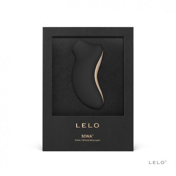 LELO - Sona Sonic Clit Massager (Black) -  Clit Massager (Vibration) Rechargeable  Durio.sg