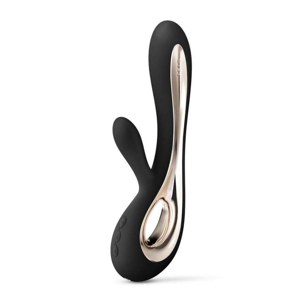 LELO - Soraya 2 Rabbit Vibrator (Black) -  Rabbit Dildo (Vibration) Rechargeable  Durio.sg