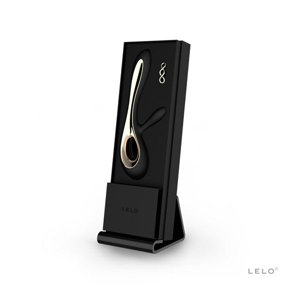 LELO - Soraya Rabbit Vibrator (Black) -  Rabbit Dildo (Vibration) Rechargeable  Durio.sg