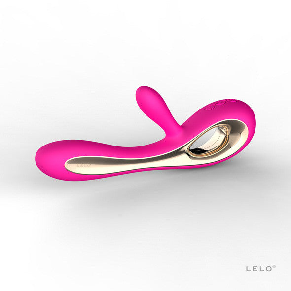 LELO - Soraya Rabbit Vibrator (Cerise) -  Rabbit Dildo (Vibration) Rechargeable  Durio.sg