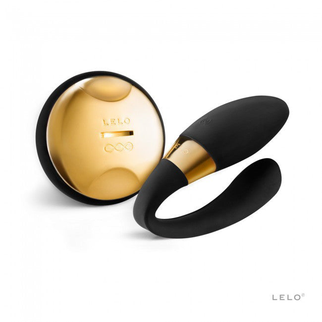 LELO - Tiani 24K Remote Control Couple&#39;s Massager (Black) -  Remote Control Couple&#39;s Massager (Vibration) Rechargeable  Durio.sg