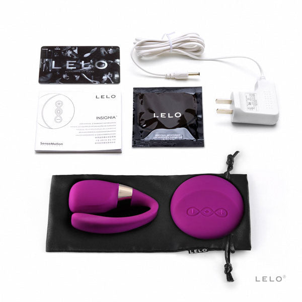 LELO - Tiani 3 Remote Control Couple's Massager (Deep Rose) -  Remote Control Couple's Massager (Vibration) Rechargeable  Durio.sg