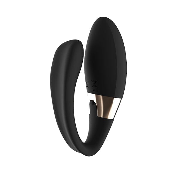 LELO - Tiani Duo Couple's Massager Vibrator (Black) -  Remote Control Couple's Massager (Vibration) Rechargeable  Durio.sg