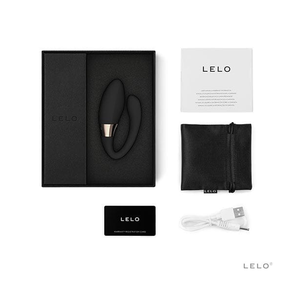 LELO - Tiani Harmony Dual Action Couple's Massager (Black) -  Couple's Massager (Vibration) Rechargeable  Durio.sg