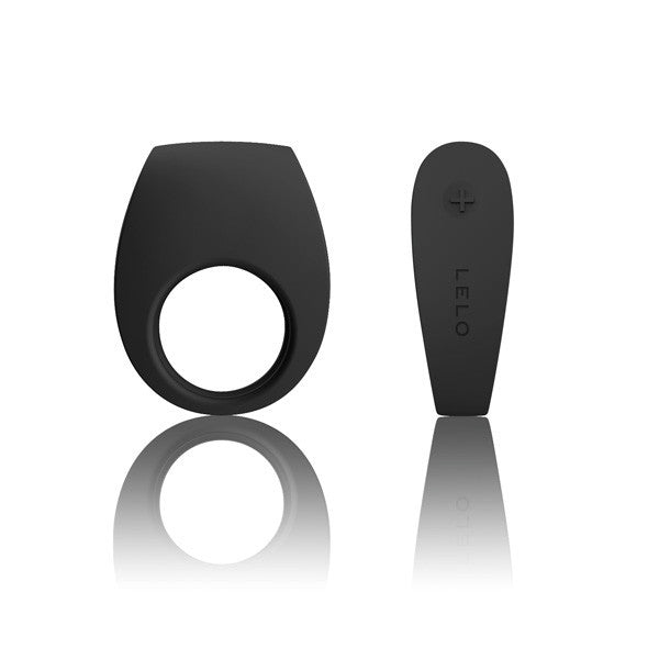 LELO - Tor 2 Vibrating Cock Ring (Black) -  Silicone Cock Ring (Vibration) Rechargeable  Durio.sg