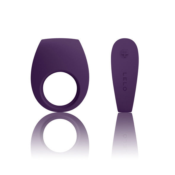 LELO - Tor 2 Vibrating Cock Ring (Purple) -  Silicone Cock Ring (Vibration) Rechargeable  Durio.sg