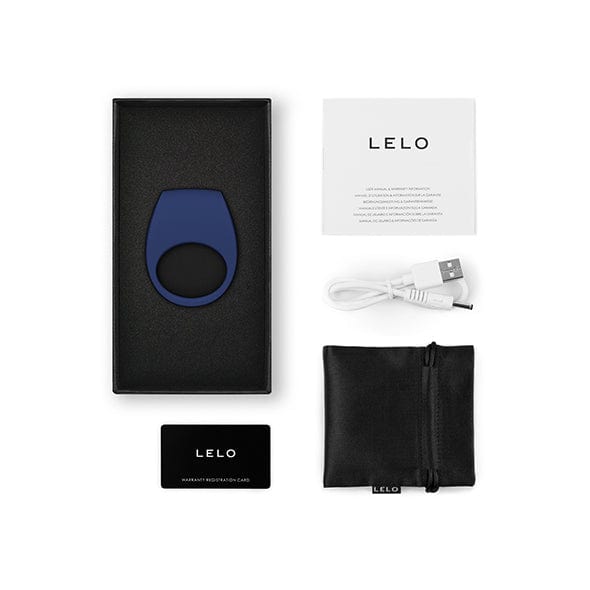 LELO - Tor 3 Vibrating Couple's Cock Ring -  Silicone Cock Ring (Vibration) Rechargeable  Durio.sg