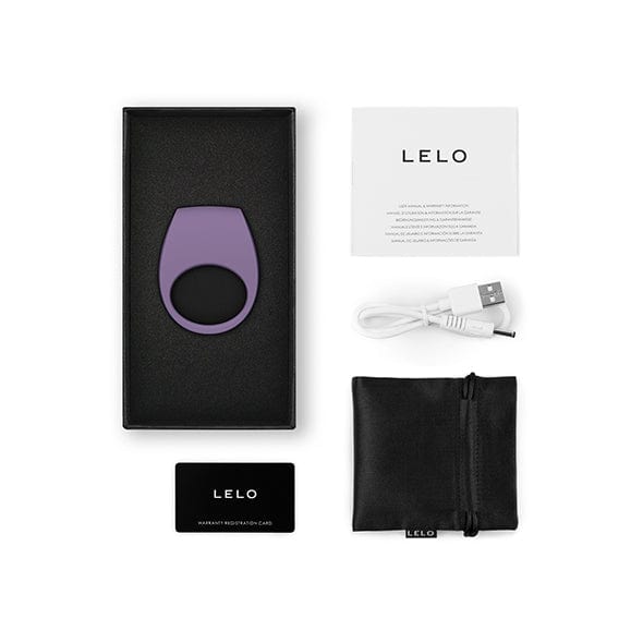 LELO - Tor 3 Vibrating Couple's Cock Ring -  Silicone Cock Ring (Vibration) Rechargeable  Durio.sg