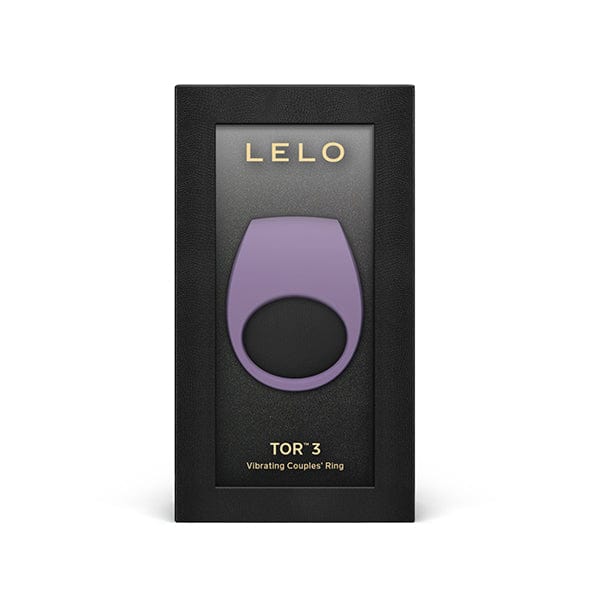 LELO - Tor 3 Vibrating Couple's Cock Ring - Purple Silicone Cock Ring (Vibration) Rechargeable 7350075028946 Durio.sg