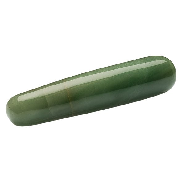 La Gemmes - Wand Jade Gemstone Dildo (Green) -  G Spot Dildo (Non Vibration)  Durio.sg