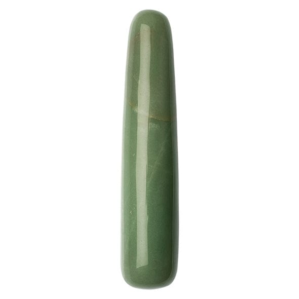 La Gemmes - Wand Jade Gemstone Dildo (Green) -  G Spot Dildo (Non Vibration)  Durio.sg