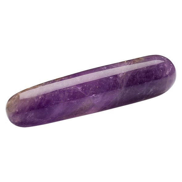 La Gemmes - Wand Pure Amethyst Gemstone Dildo (Purple) -  G Spot Dildo (Non Vibration)  Durio.sg