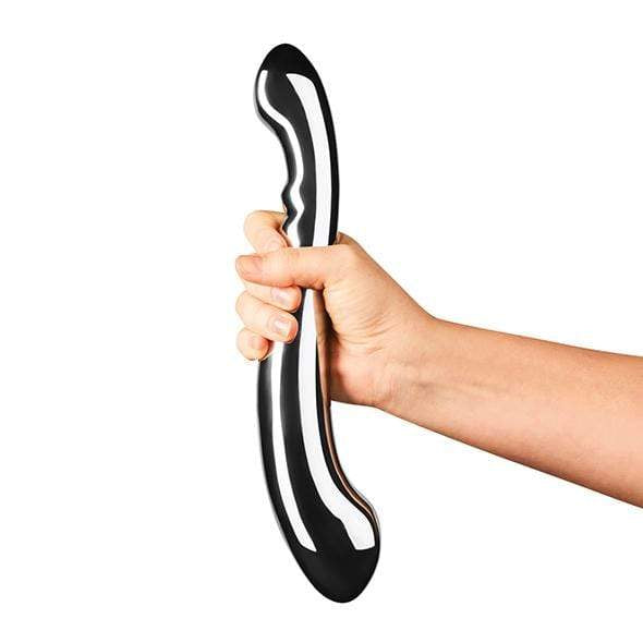 LeWand - Stainless Steel Contour Prostate Massager (Silver) -  Prostate Massager (Non Vibration)  Durio.sg