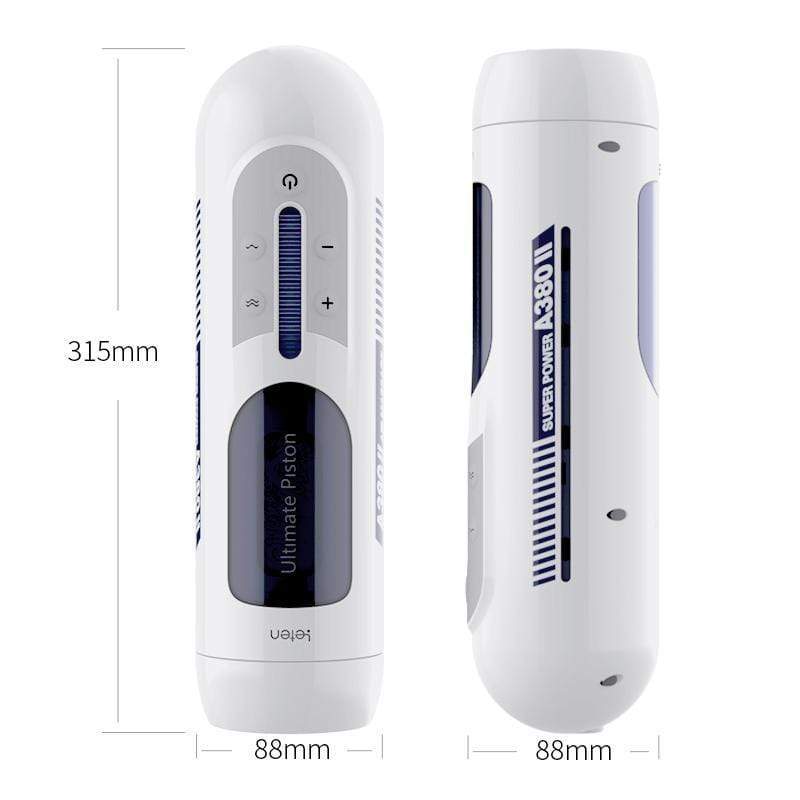 Leten - A380 Super Power Ulimate Piston Male Masturbator Version 2 (White) -  Masturbator (Hands Free) Rechargeable  Durio.sg