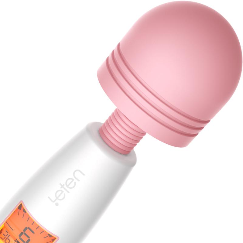 Leten - Young Version Lightning Heating AV Wand Massager (White) -  Wand Massagers (Vibration) Rechargeable  Durio.sg