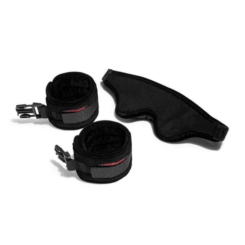 Liberator - Plush Tease BDSM Kit (Black) -  BDSM Set  Durio.sg