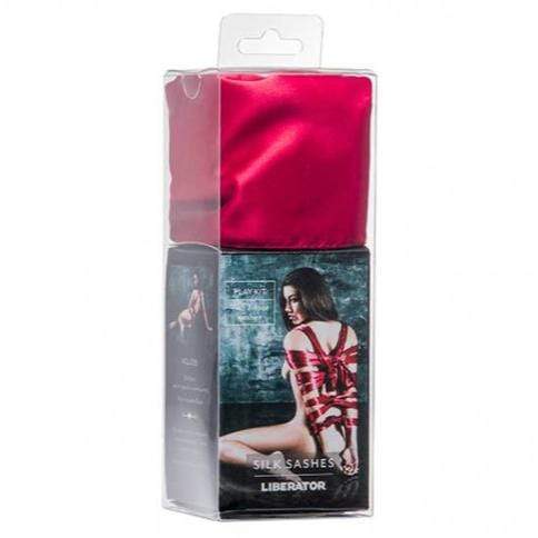 Liberator - Silk Binding Bondage Sashes 14 ft (Crimson) -  BDSM (Others)  Durio.sg
