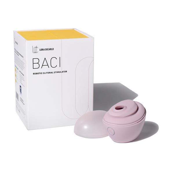 Lora DiCarlo - Baci Premium Clitoral Stimulator (Pink) -  Clit Massager (Vibration) Rechargeable  Durio.sg
