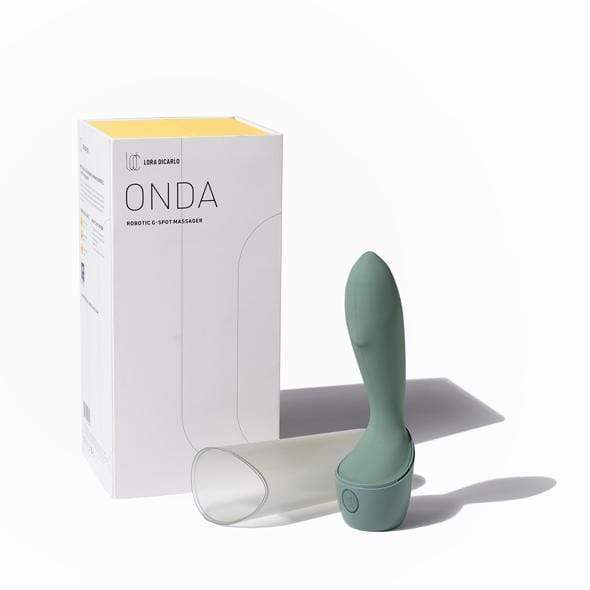 Lora DiCarlo - Onda Robotic G Spot Massager (Green) -  Non Realistic Dildo w/o suction cup (Vibration) Rechargeable  Durio.sg