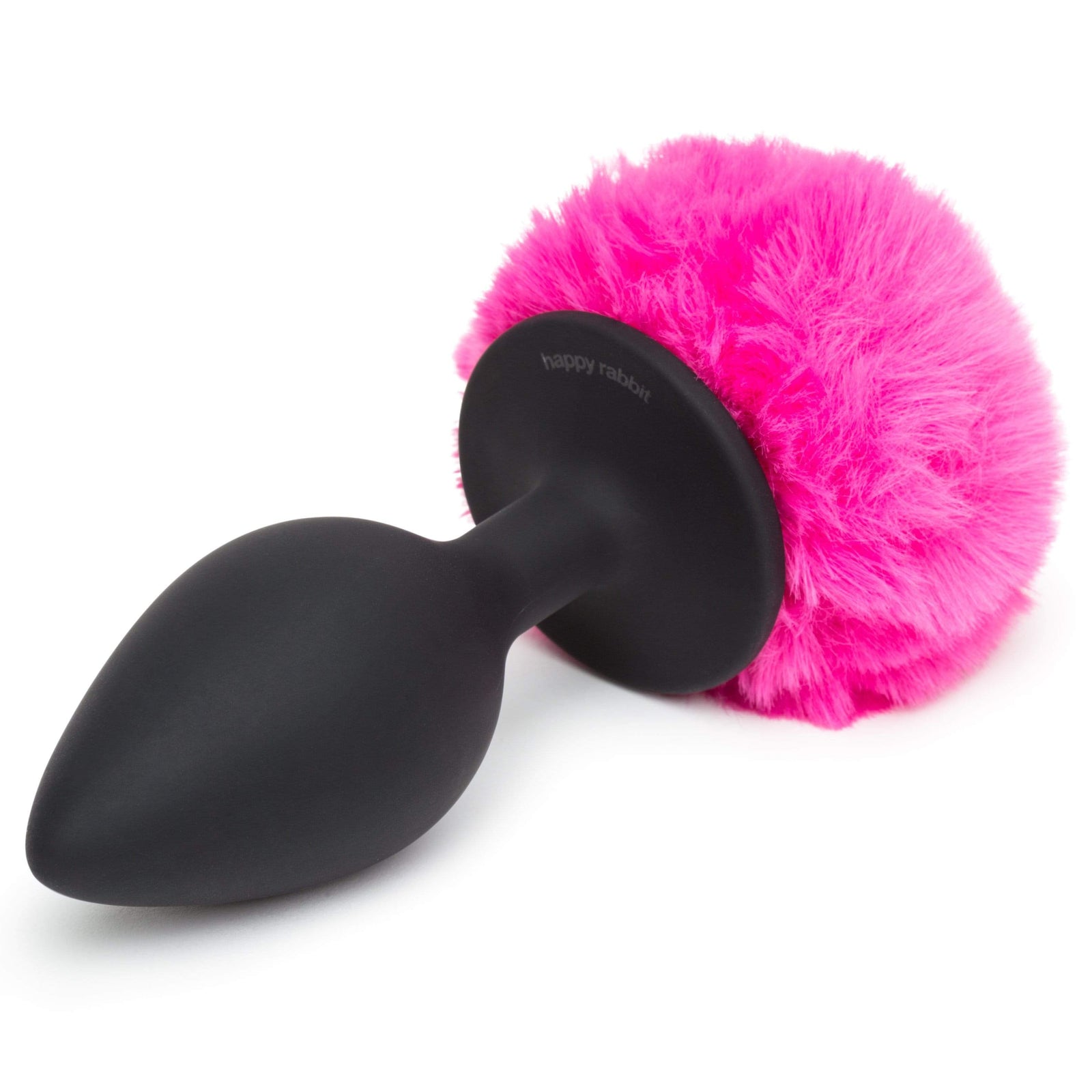 Love Honey - Happy Rabbit Bunny Tail Butt Plug Large (Pink) -  Anal Plug (Non Vibration)  Durio.sg
