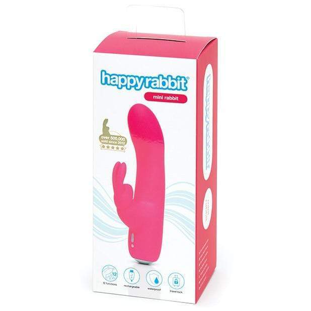 Love Honey - Happy Rabbit Mini Rabbit Rechargeable Vibrator (Pink) -  Rabbit Dildo (Vibration) Rechargeable  Durio.sg
