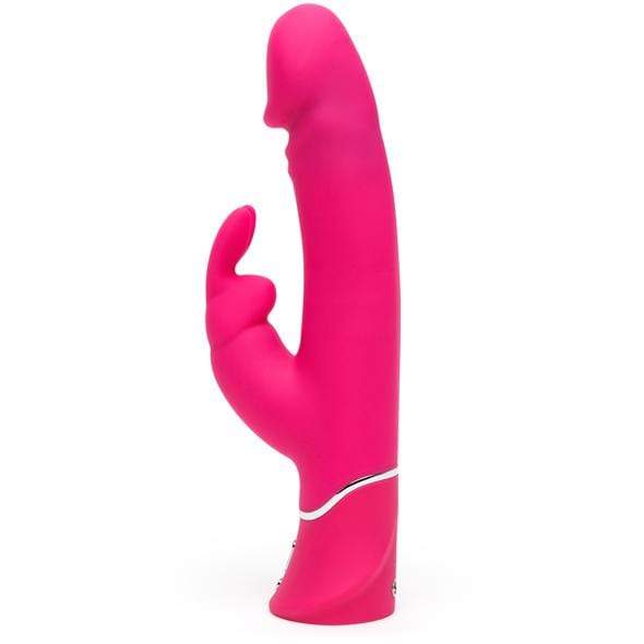Love Honey - Happy Rabbit Realistic Dual Density Rabbit Vibrator (Pink) -  Rabbit Dildo (Vibration) Rechargeable  Durio.sg
