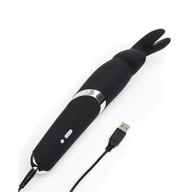 Love Honey - Happy Rabbit Wand Vibrator (Black) -  Rabbit Dildo (Vibration) Rechargeable  Durio.sg
