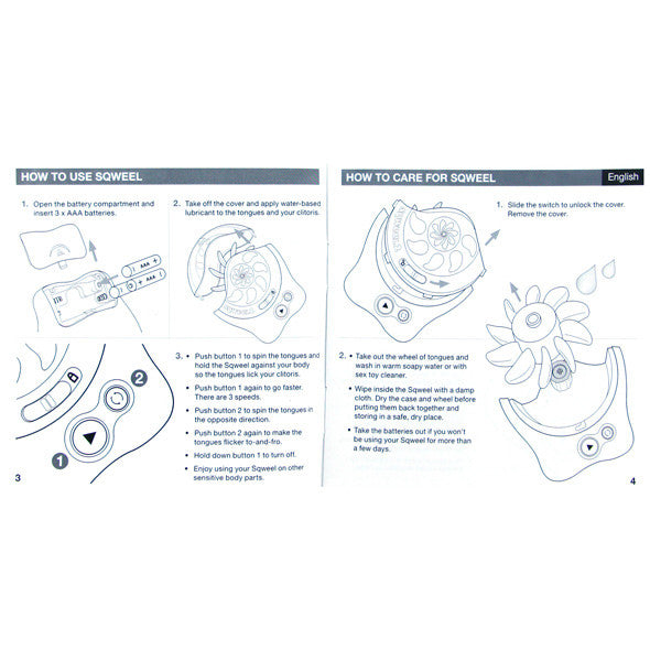 Lovehoney - Sqweel 2 Oral Sex Toy Clit Massager (White) -  Clit Massager (Vibration) Non Rechargeable  Durio.sg