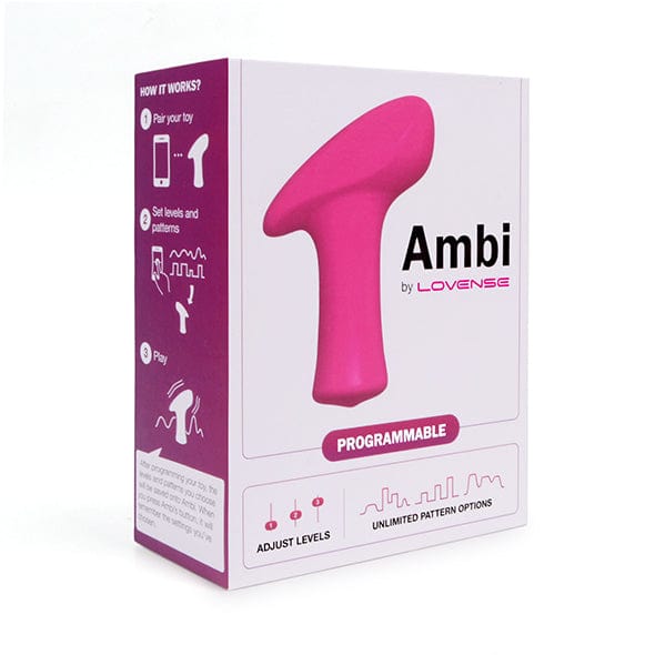 Lovense - Ambi App-Controlled Bullet Vibrator (Pink) -  Bullet (Vibration) Rechargeable  Durio.sg
